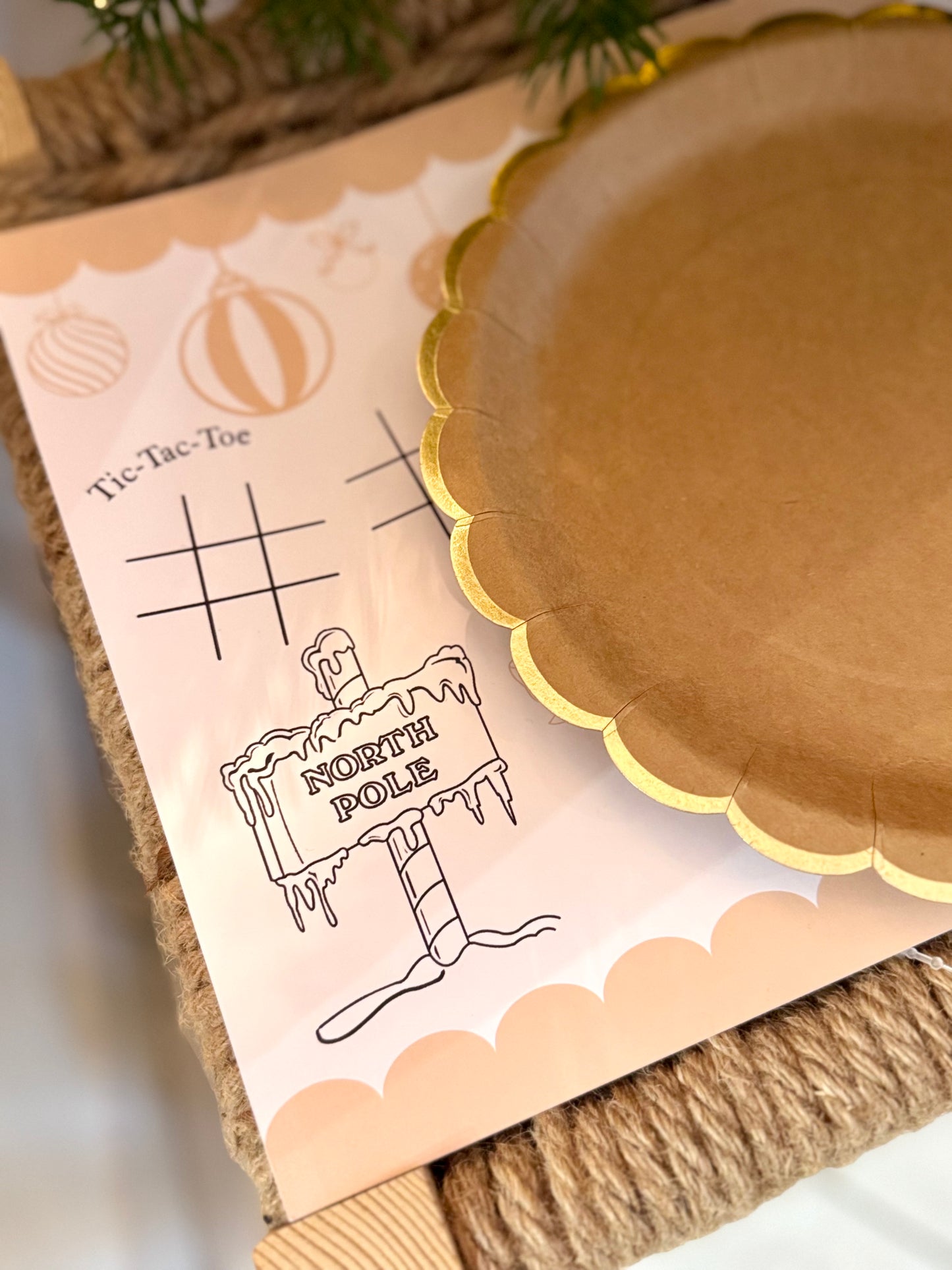 Sets de table à colorier x2