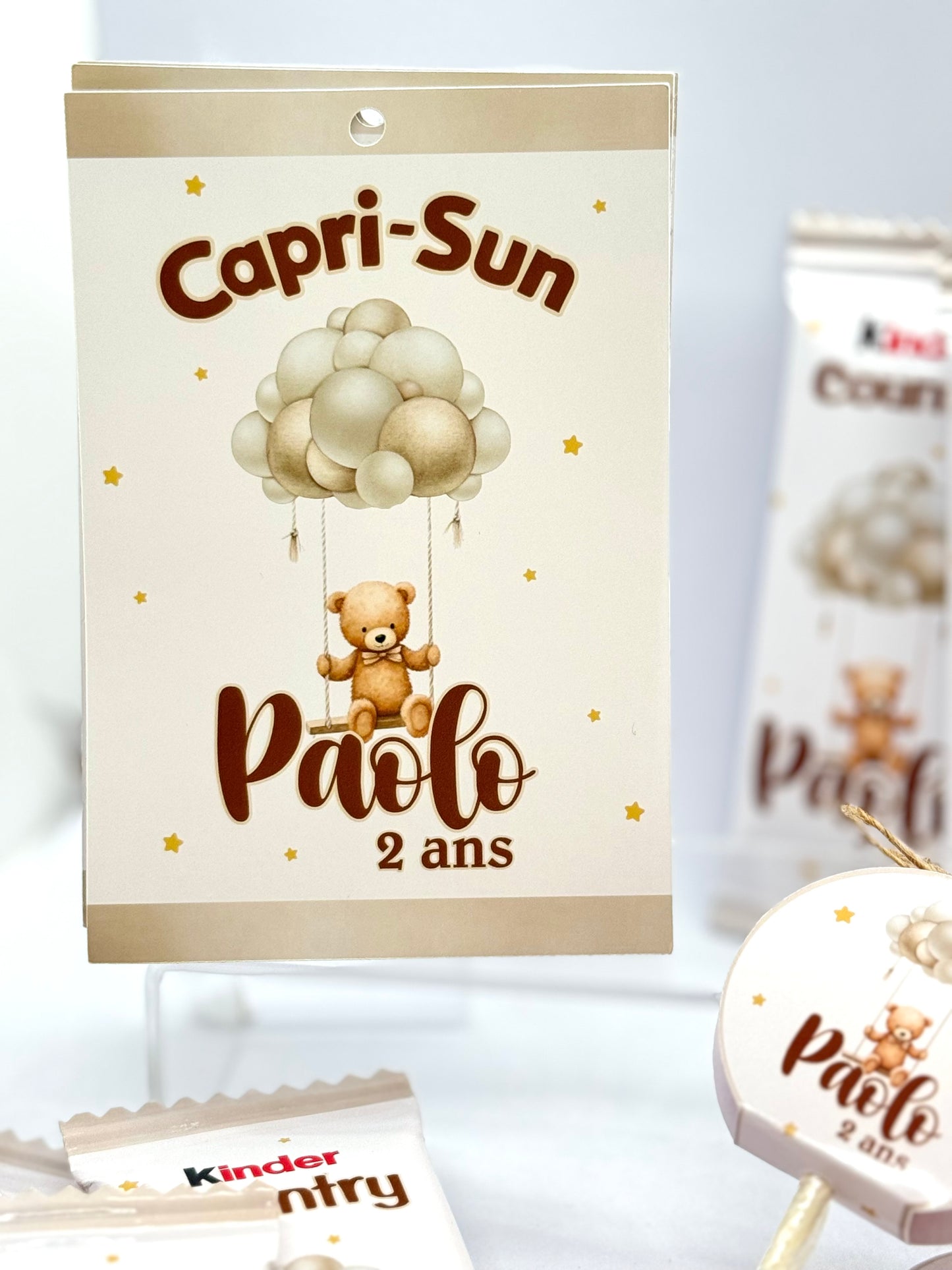 Etiquettes Capri-Sun x4