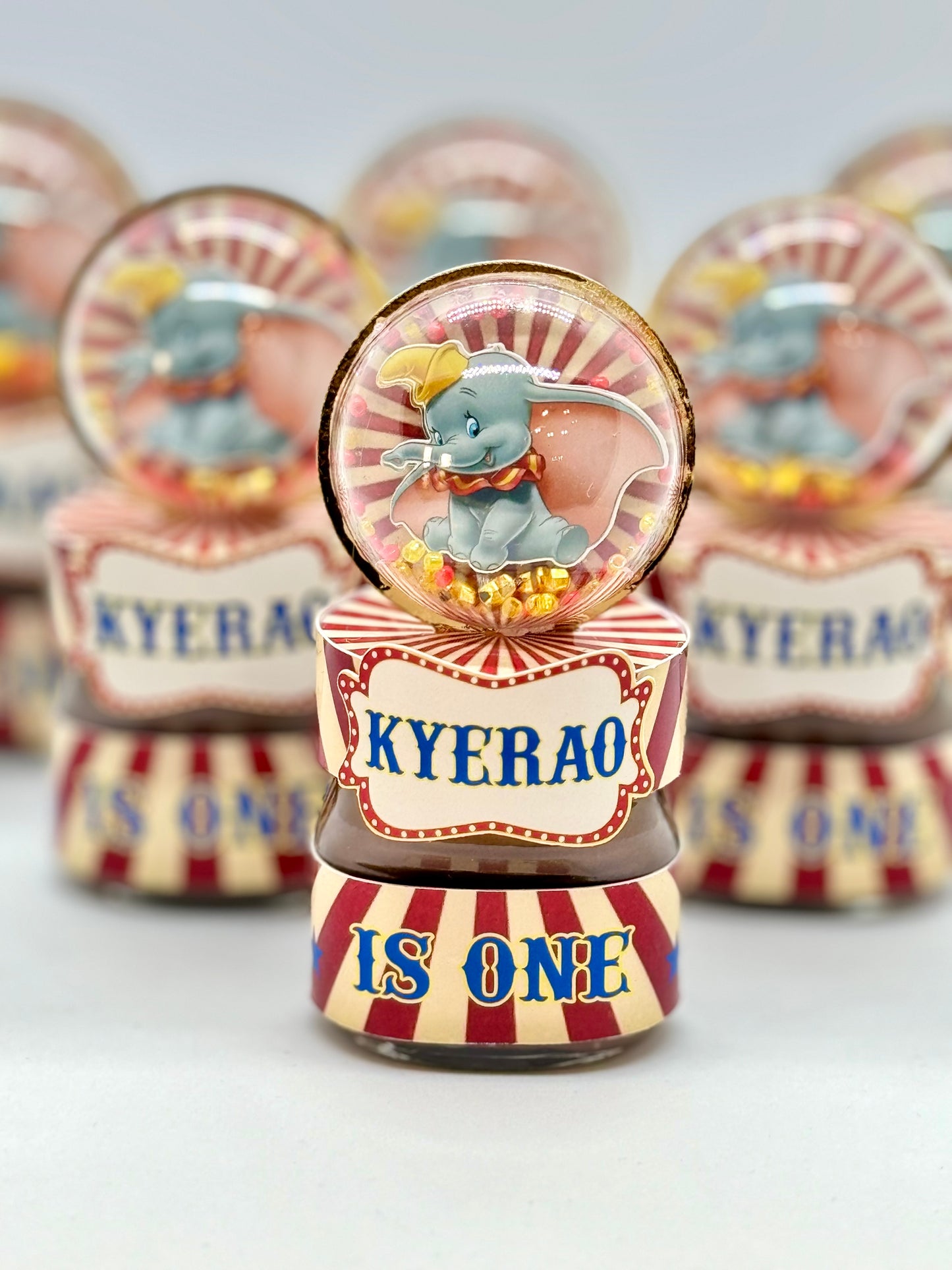 Mini Nut déco 3D + demi sphère
