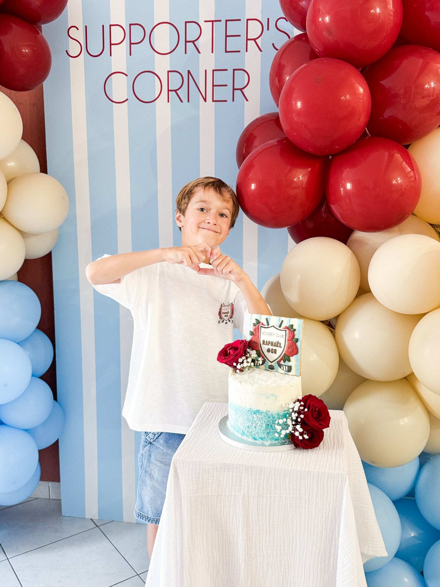 Créations choisies pour l'anniversaire de Raphaël