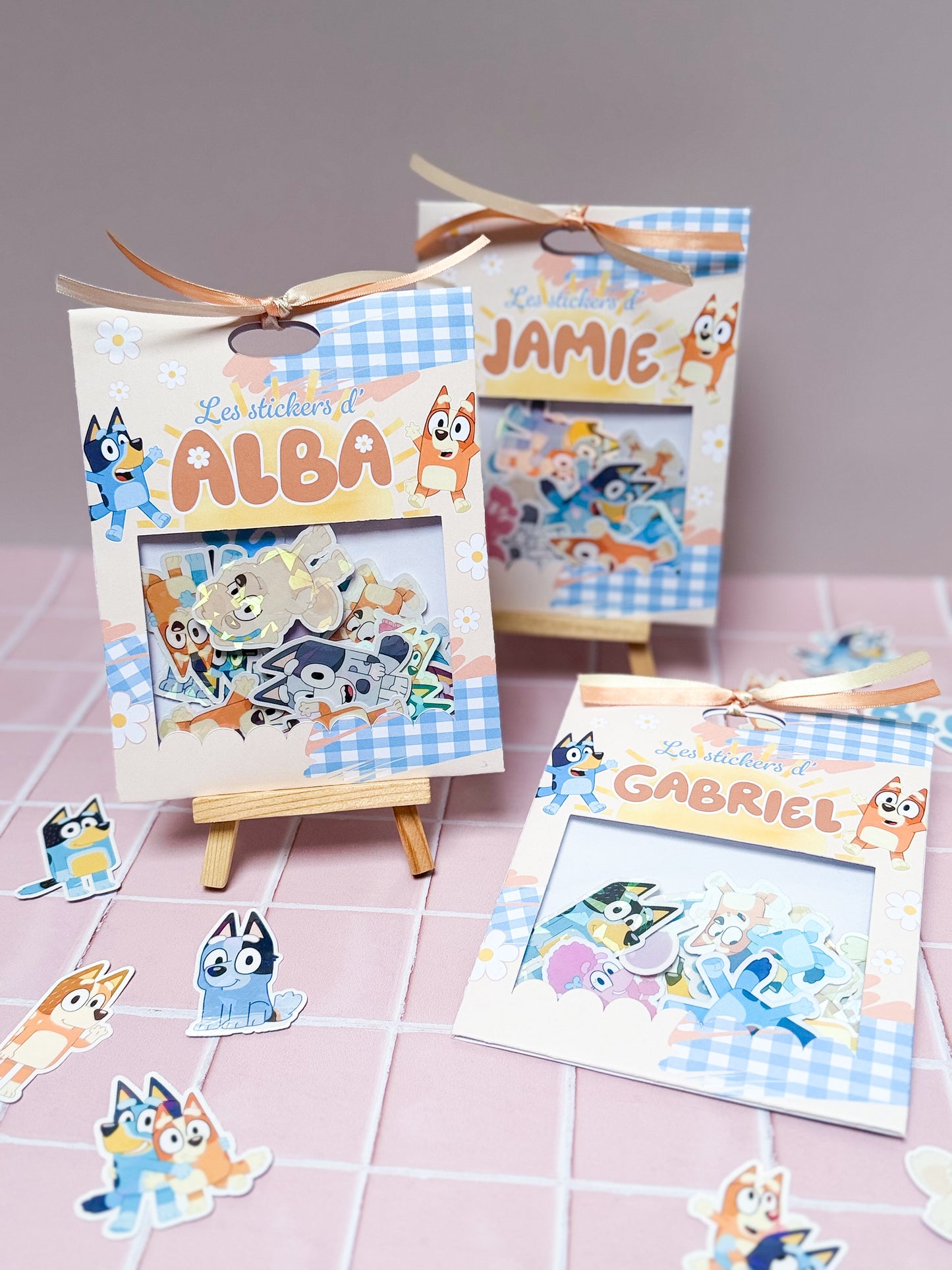 Pochette à stickers