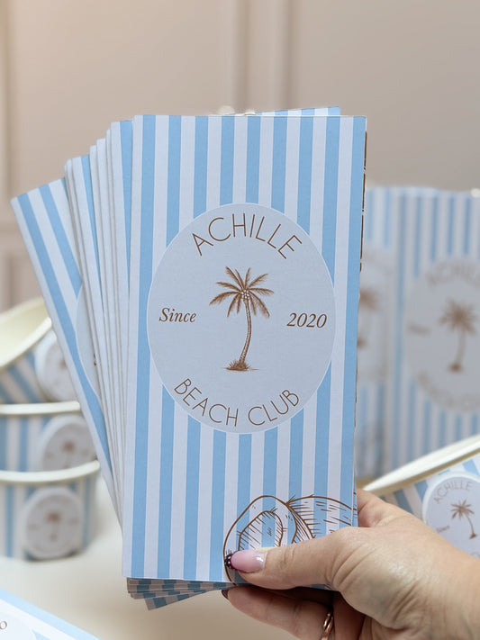 Le menu d'activités