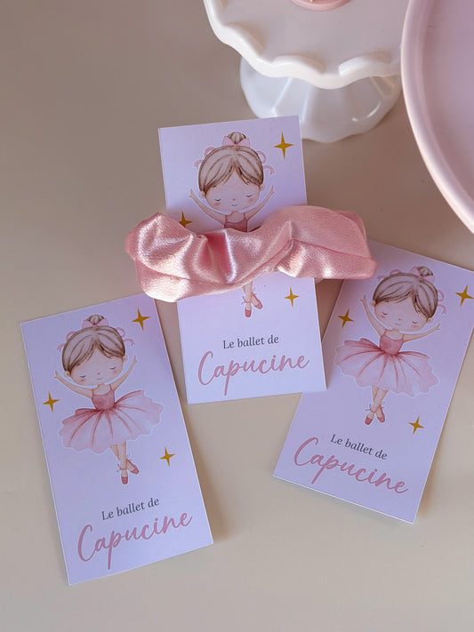Cartes à chouchou x4